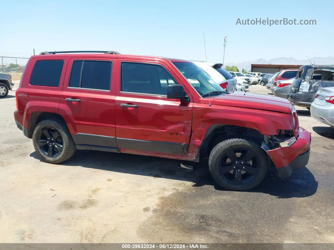 2014 Jeep Patriot Altitude Red vin: 1C4NJPBA5ED679135