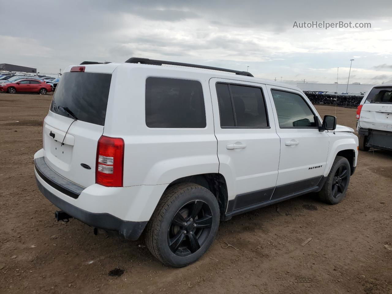 2014 Jeep Patriot Sport White vin: 1C4NJPBA5ED705264