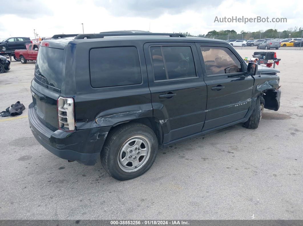 2014 Jeep Patriot Sport Black vin: 1C4NJPBA5ED774892