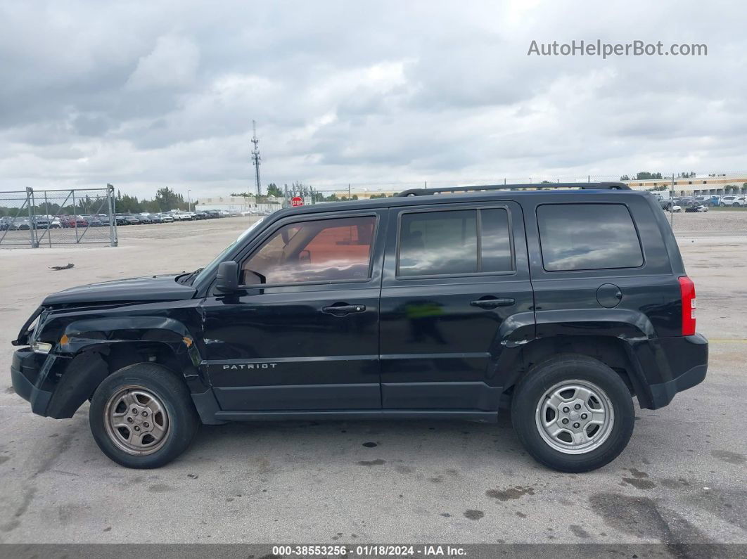 2014 Jeep Patriot Sport Черный vin: 1C4NJPBA5ED774892