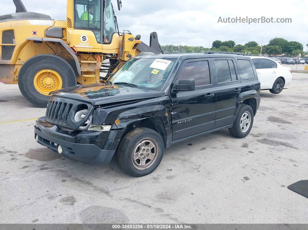 2014 Jeep Patriot Sport Черный vin: 1C4NJPBA5ED774892