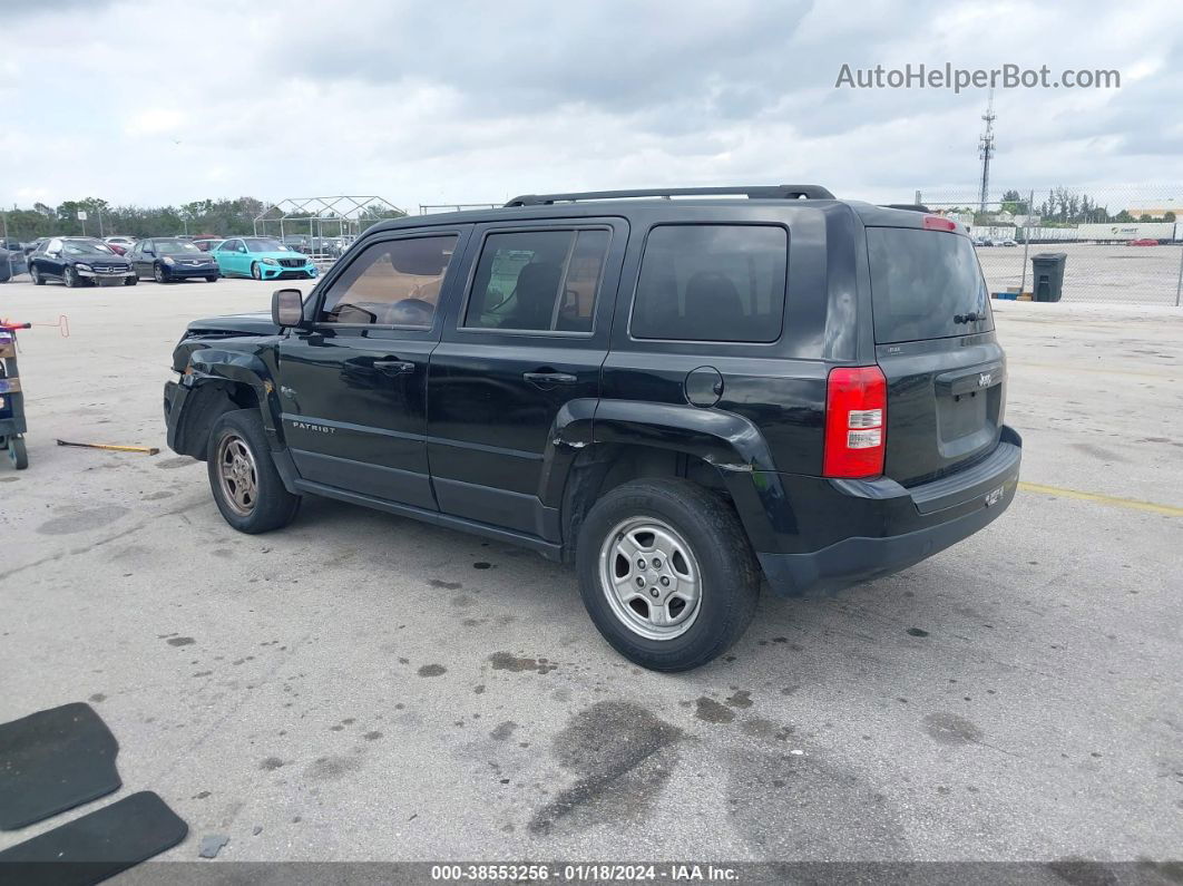 2014 Jeep Patriot Sport Черный vin: 1C4NJPBA5ED774892