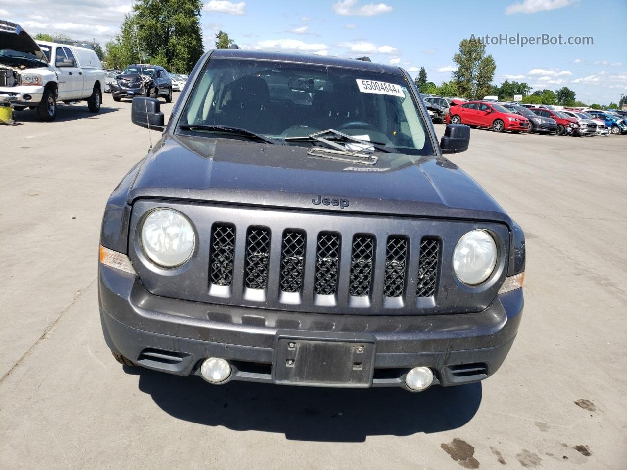 2014 Jeep Patriot Sport Серый vin: 1C4NJPBA5ED790705