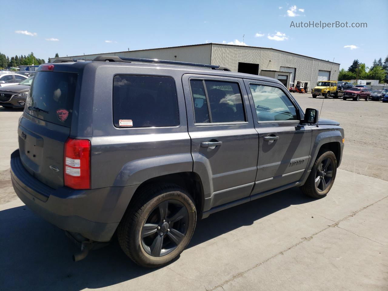 2014 Jeep Patriot Sport Gray vin: 1C4NJPBA5ED790705