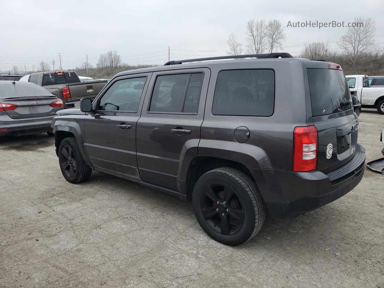 2014 Jeep Patriot Sport Gray vin: 1C4NJPBA5ED803081