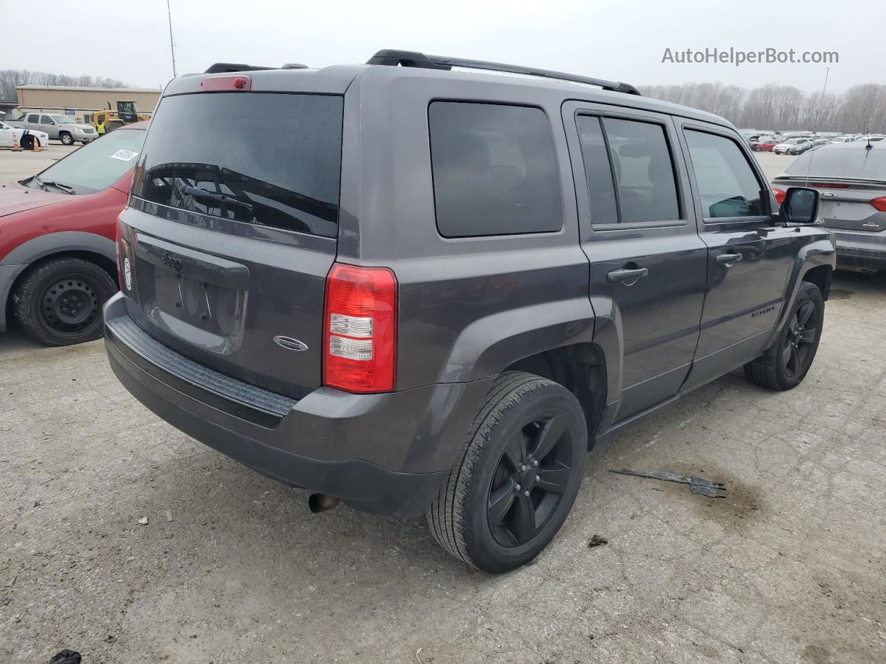 2014 Jeep Patriot Sport Gray vin: 1C4NJPBA5ED803081