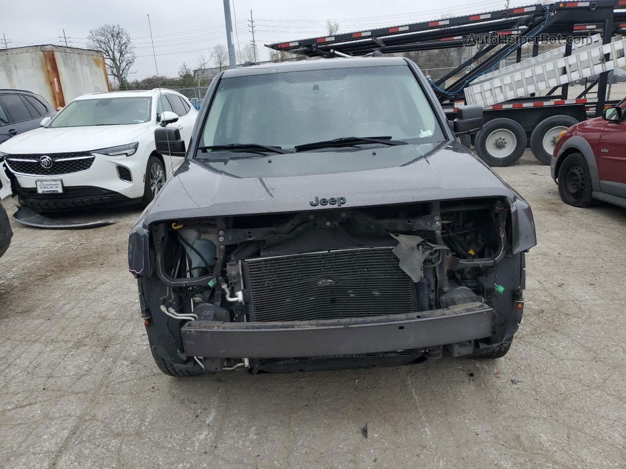 2014 Jeep Patriot Sport Gray vin: 1C4NJPBA5ED803081