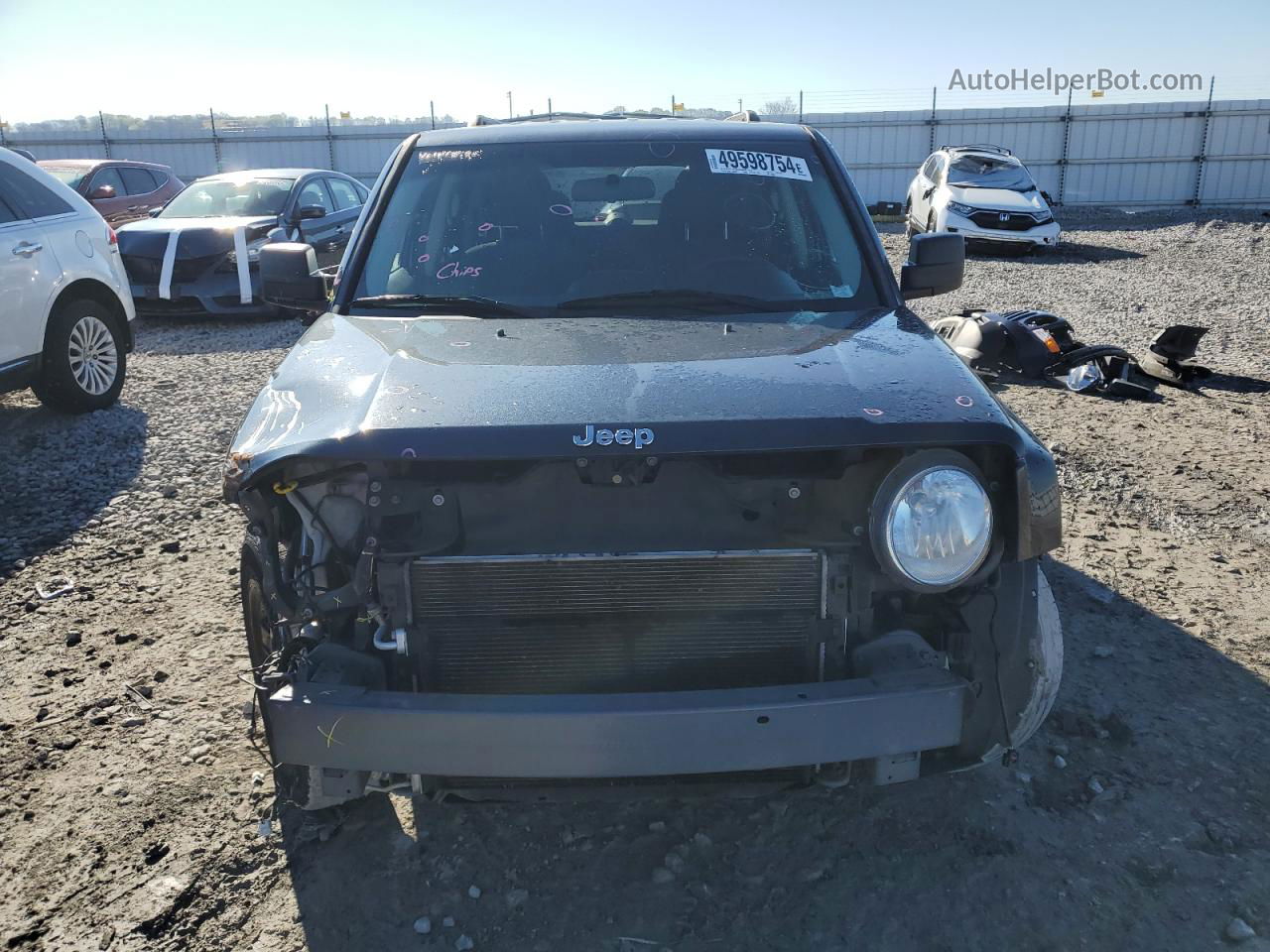 2014 Jeep Patriot Sport Blue vin: 1C4NJPBA5ED850952