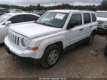 2014 Jeep Patriot Sport White vin: 1C4NJPBA5ED925312