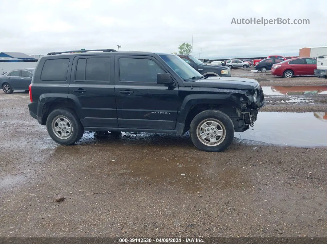 2016 Jeep Patriot Sport Черный vin: 1C4NJPBA5GD524930