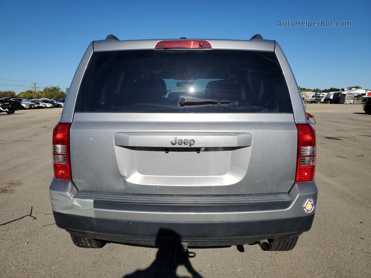 2016 Jeep Patriot Sport Silver vin: 1C4NJPBA5GD528606