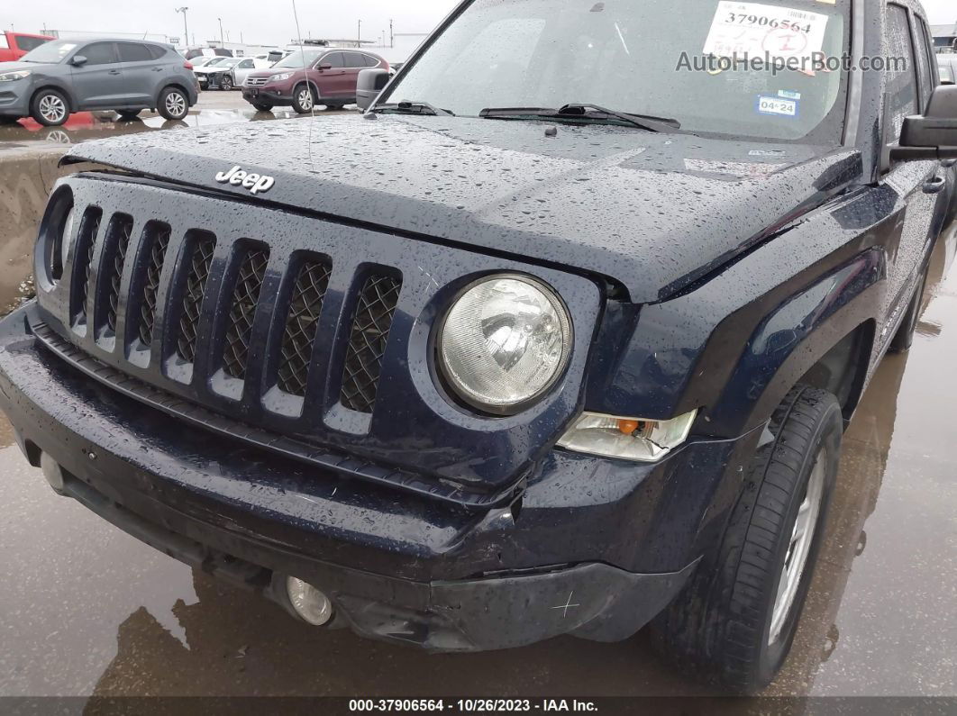 2016 Jeep Patriot Sport Синий vin: 1C4NJPBA5GD574811