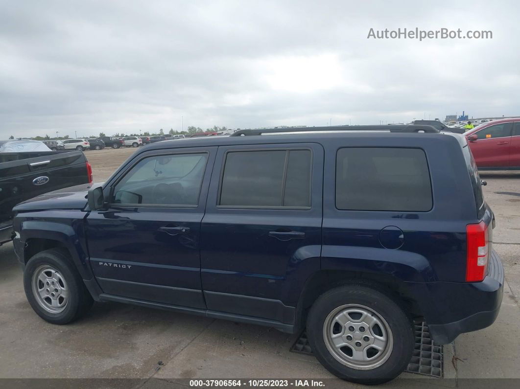 2016 Jeep Patriot Sport Blue vin: 1C4NJPBA5GD574811