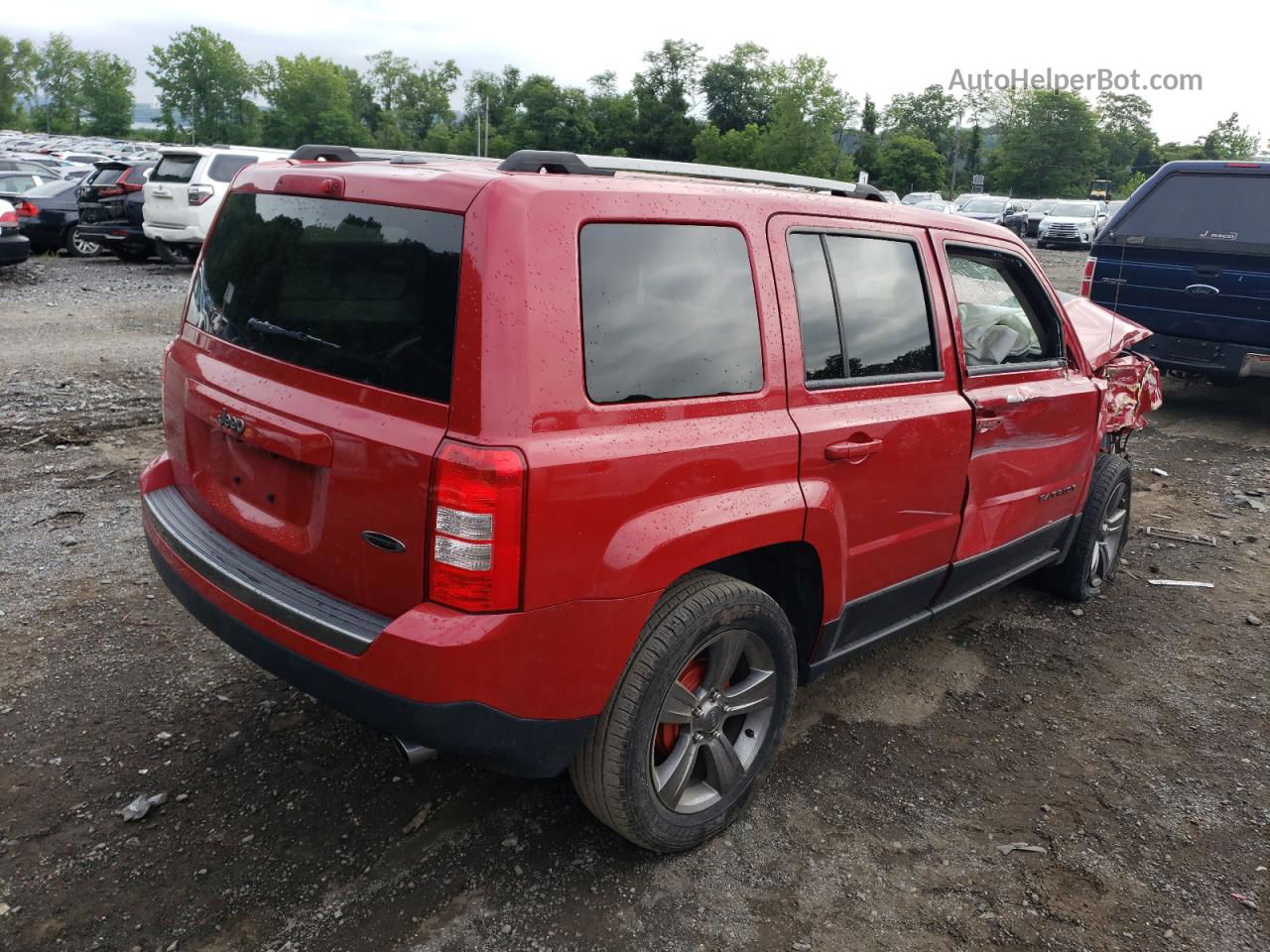 2016 Jeep Patriot Sport Красный vin: 1C4NJPBA5GD677601