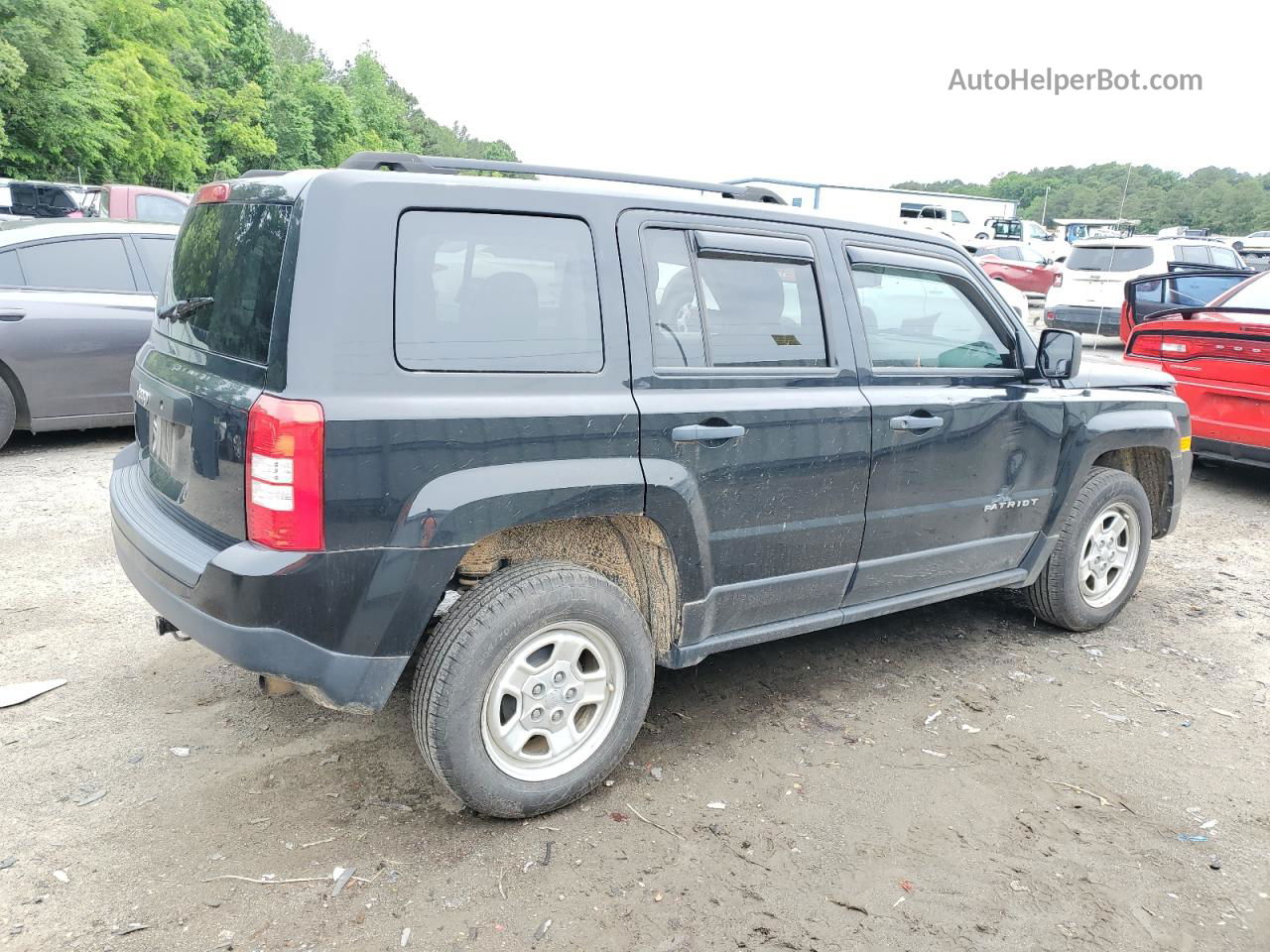 2016 Jeep Patriot Sport Black vin: 1C4NJPBA5GD711164