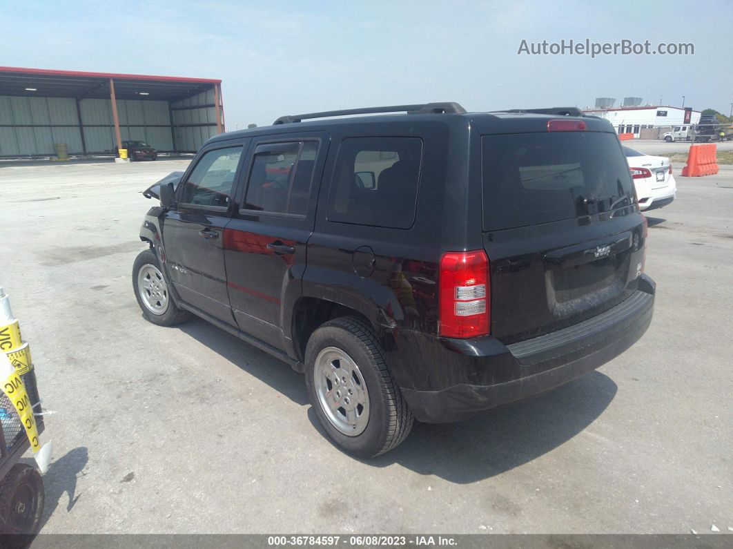 2016 Jeep Patriot Sport Черный vin: 1C4NJPBA5GD716672