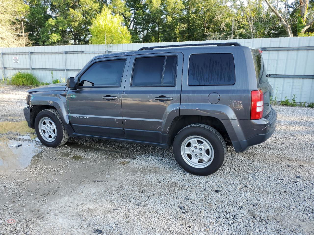 2016 Jeep Patriot Sport Gray vin: 1C4NJPBA5GD762096