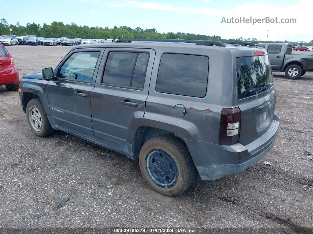 2016 Jeep Patriot Sport Серый vin: 1C4NJPBA5GD787029