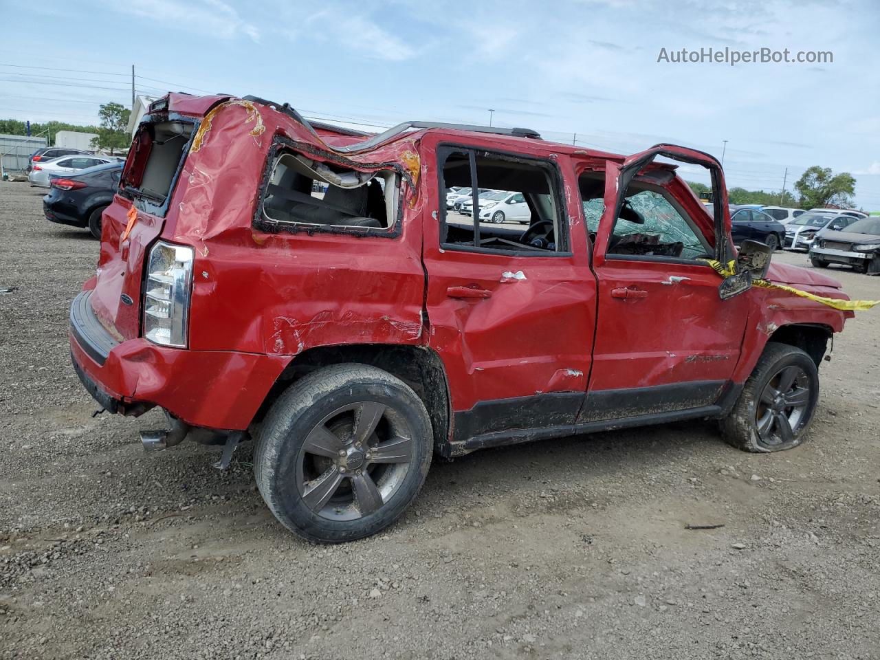 2016 Jeep Patriot Sport Red vin: 1C4NJPBA5GD803830