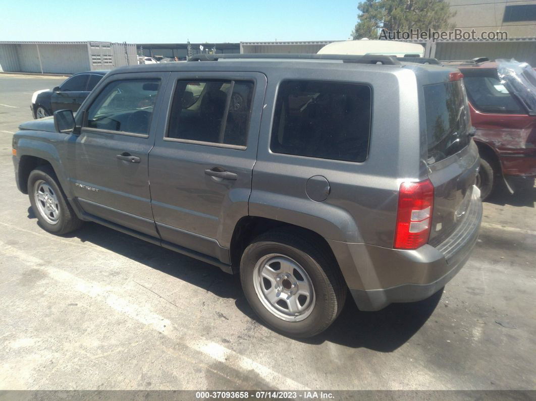 2012 Jeep Patriot Sport Gray vin: 1C4NJPBA6CD631799