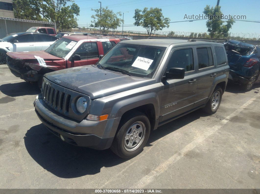 2012 Jeep Patriot Sport Серый vin: 1C4NJPBA6CD631799