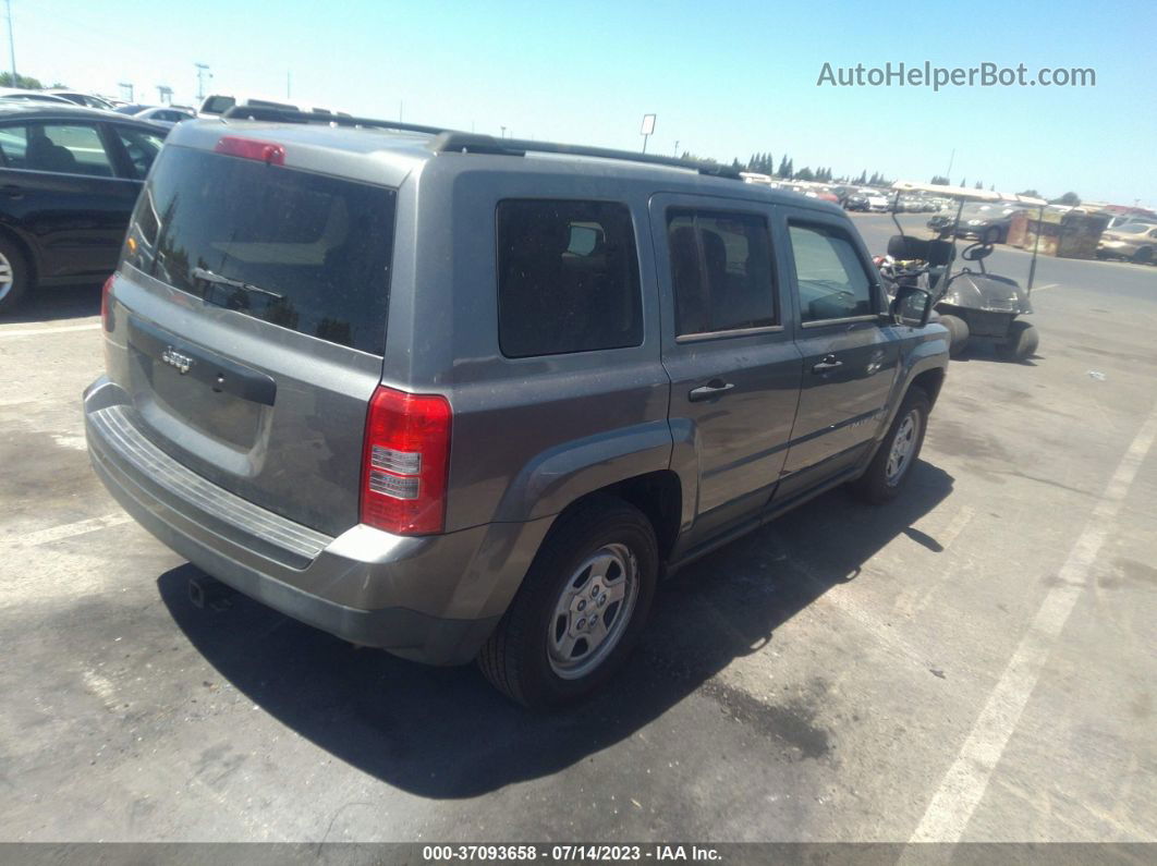 2012 Jeep Patriot Sport Gray vin: 1C4NJPBA6CD631799