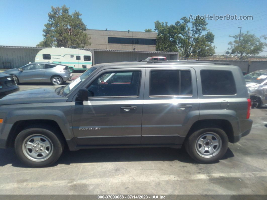 2012 Jeep Patriot Sport Gray vin: 1C4NJPBA6CD631799