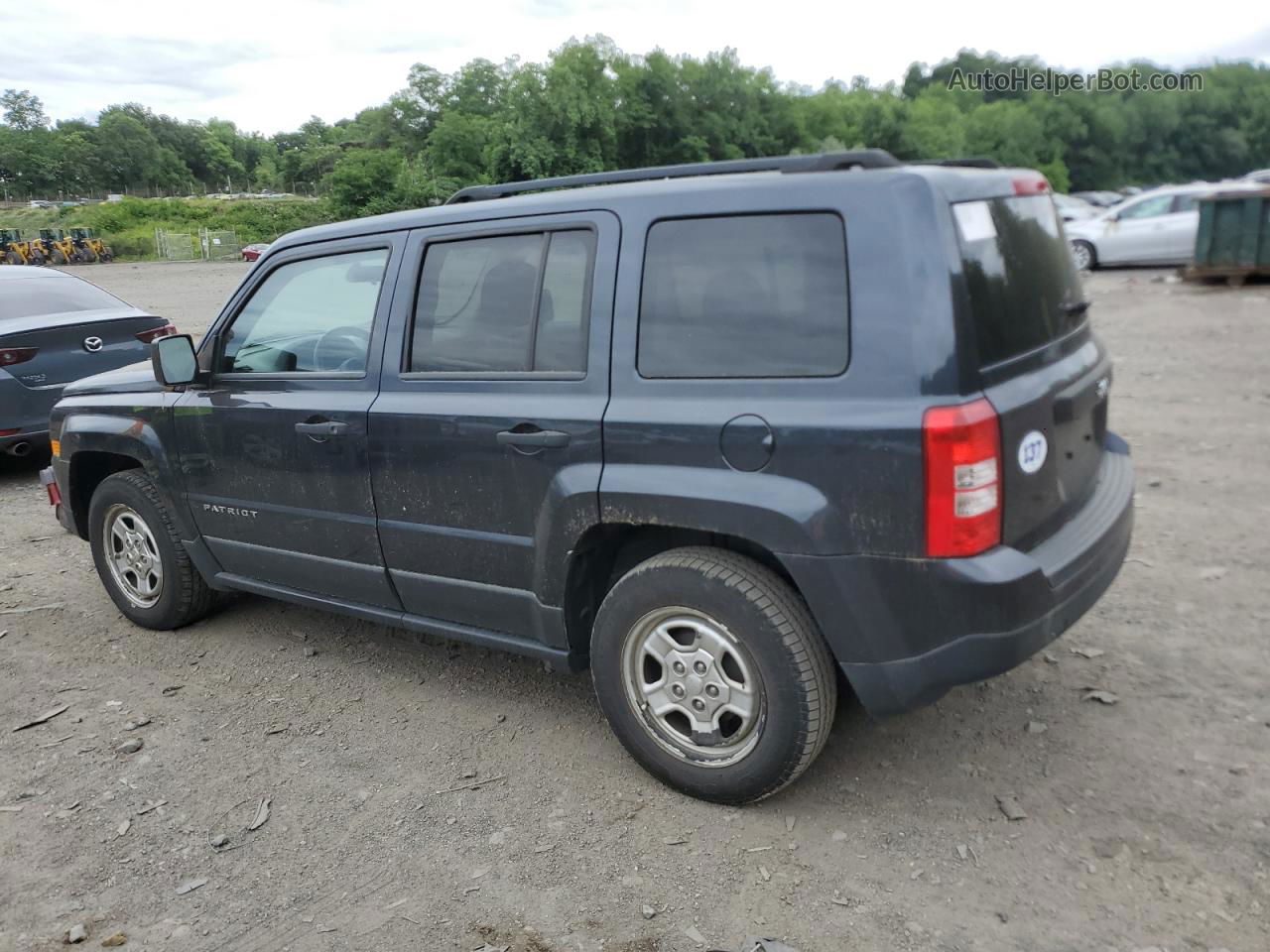 2014 Jeep Patriot Sport Black vin: 1C4NJPBA6ED619803