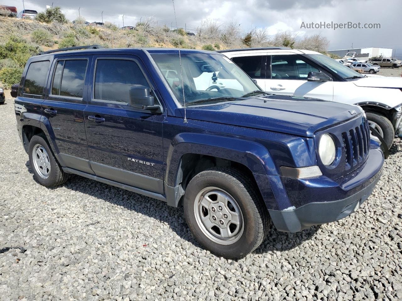 2014 Jeep Patriot Sport Blue vin: 1C4NJPBA6ED721828