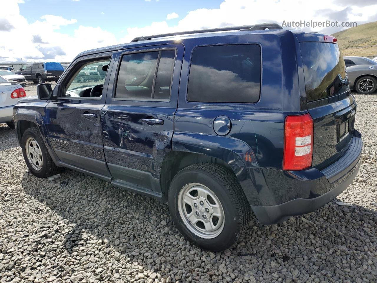 2014 Jeep Patriot Sport Blue vin: 1C4NJPBA6ED721828