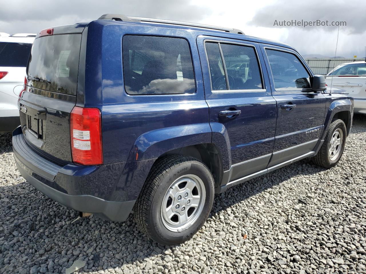 2014 Jeep Patriot Sport Blue vin: 1C4NJPBA6ED721828