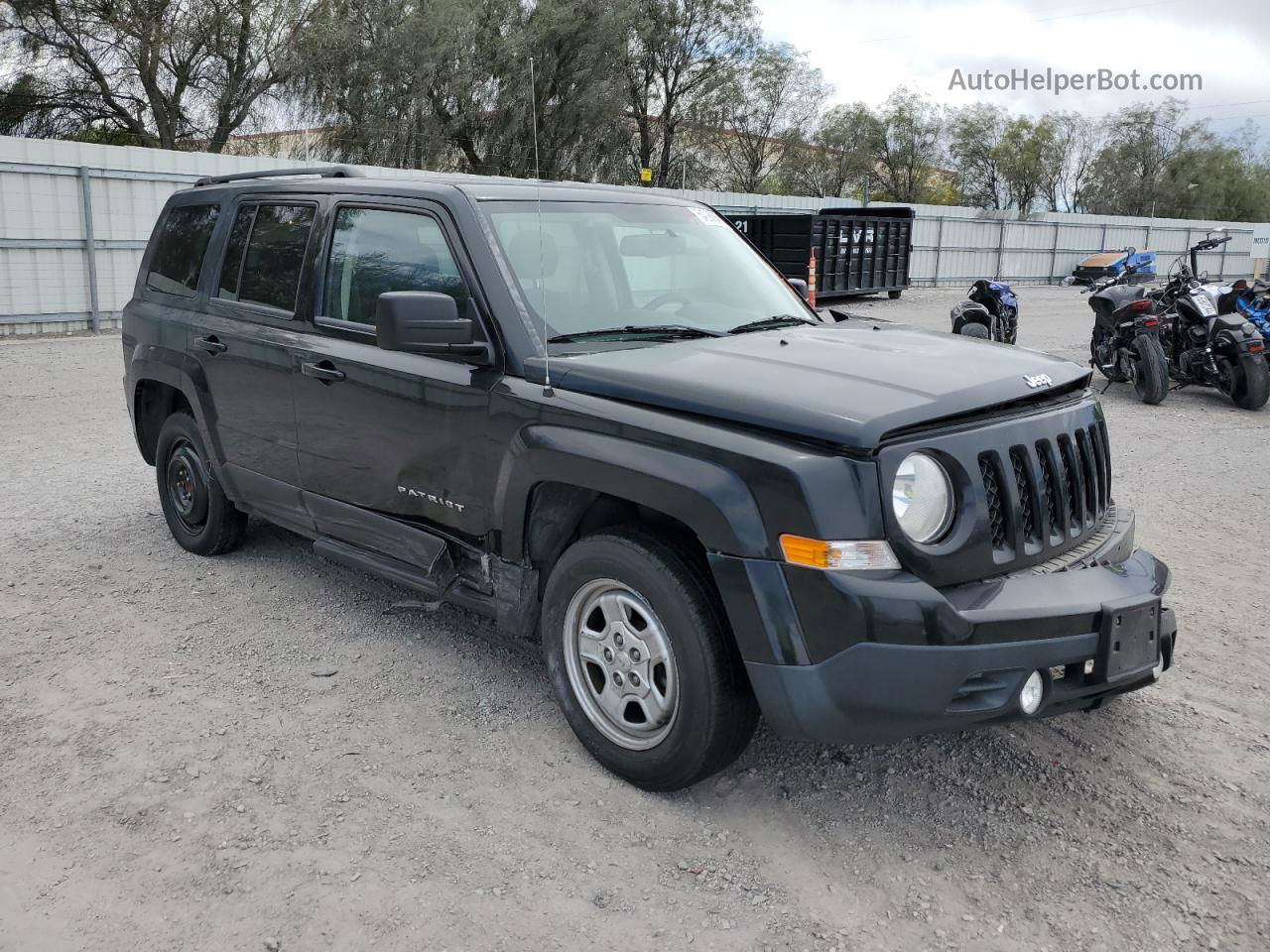 2016 Jeep Patriot Sport Black vin: 1C4NJPBA6GD513595