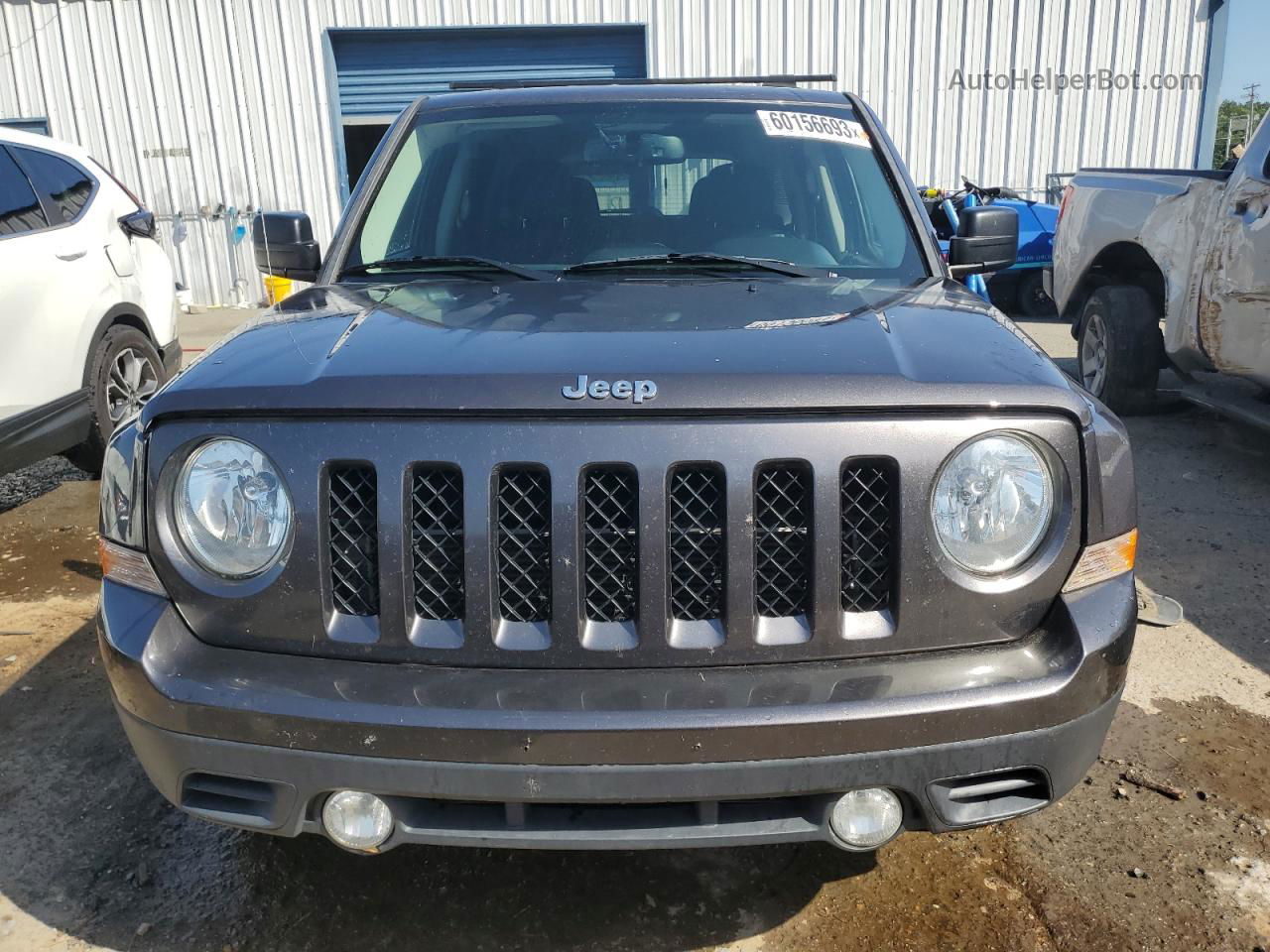 2016 Jeep Patriot Sport Серый vin: 1C4NJPBA6GD600087