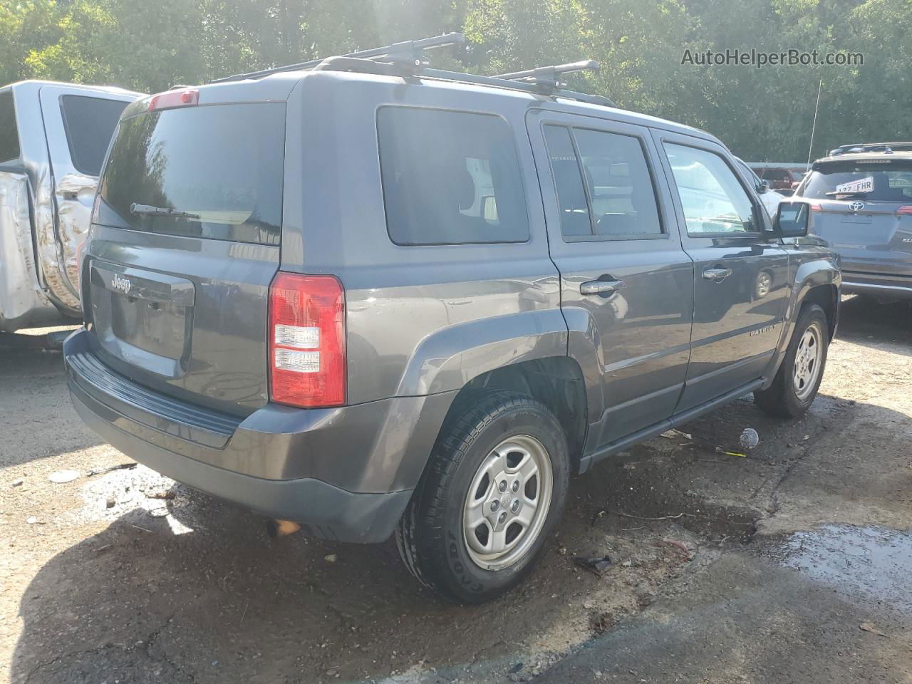 2016 Jeep Patriot Sport Gray vin: 1C4NJPBA6GD600087