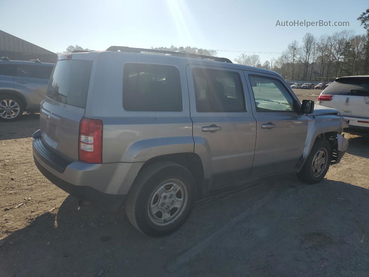 2016 Jeep Patriot Sport Gray vin: 1C4NJPBA6GD688042