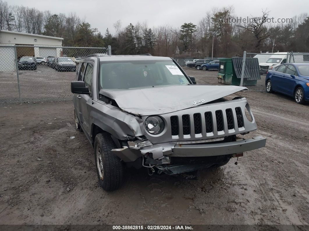 2016 Jeep Patriot Sport Gray vin: 1C4NJPBA6GD690728