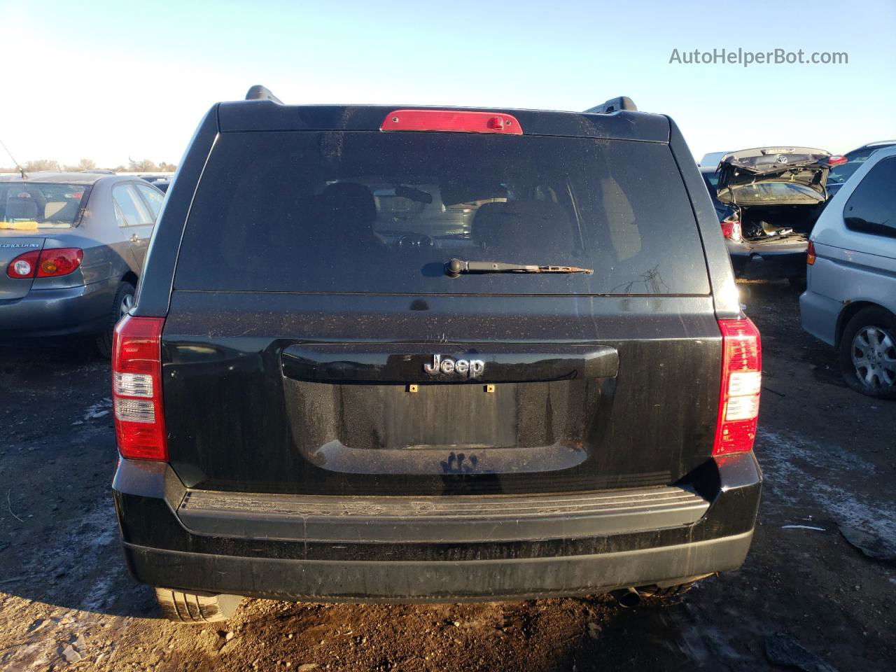 2012 Jeep Patriot Sport Black vin: 1C4NJPBA7CD550634