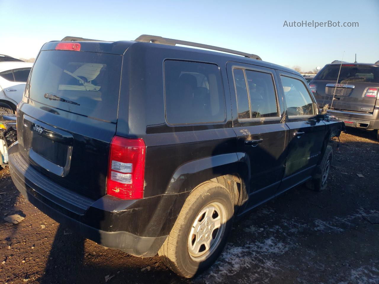 2012 Jeep Patriot Sport Black vin: 1C4NJPBA7CD550634