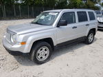 2012 Jeep Patriot Sport Silver vin: 1C4NJPBA7CD678548