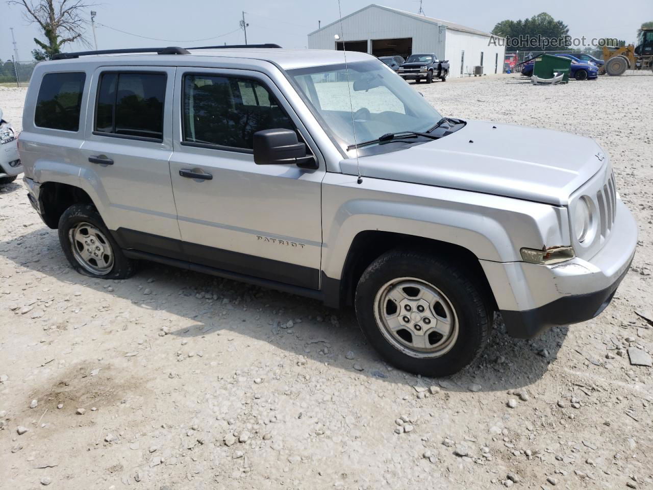 2012 Jeep Patriot Sport Silver vin: 1C4NJPBA7CD678548