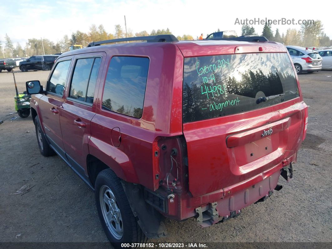 2014 Jeep Patriot Sport Темно-бордовый vin: 1C4NJPBA7ED511433