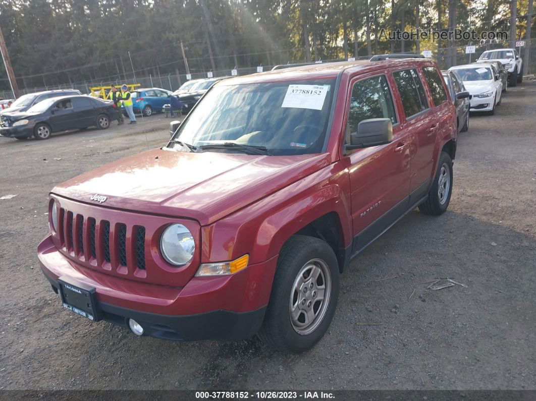 2014 Jeep Patriot Sport Темно-бордовый vin: 1C4NJPBA7ED511433