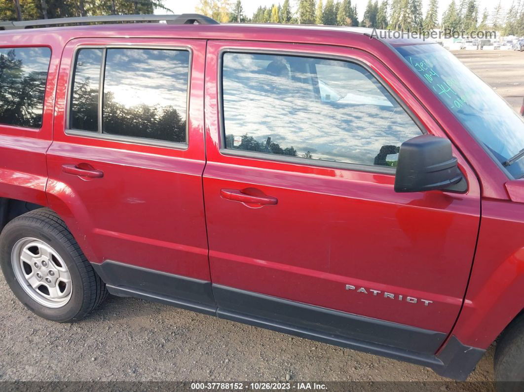 2014 Jeep Patriot Sport Темно-бордовый vin: 1C4NJPBA7ED511433