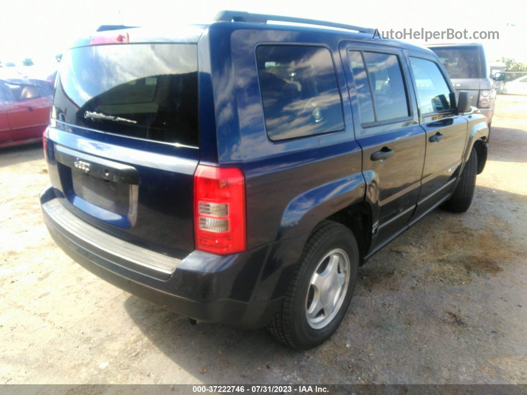 2014 Jeep Patriot Sport Blue vin: 1C4NJPBA7ED651661