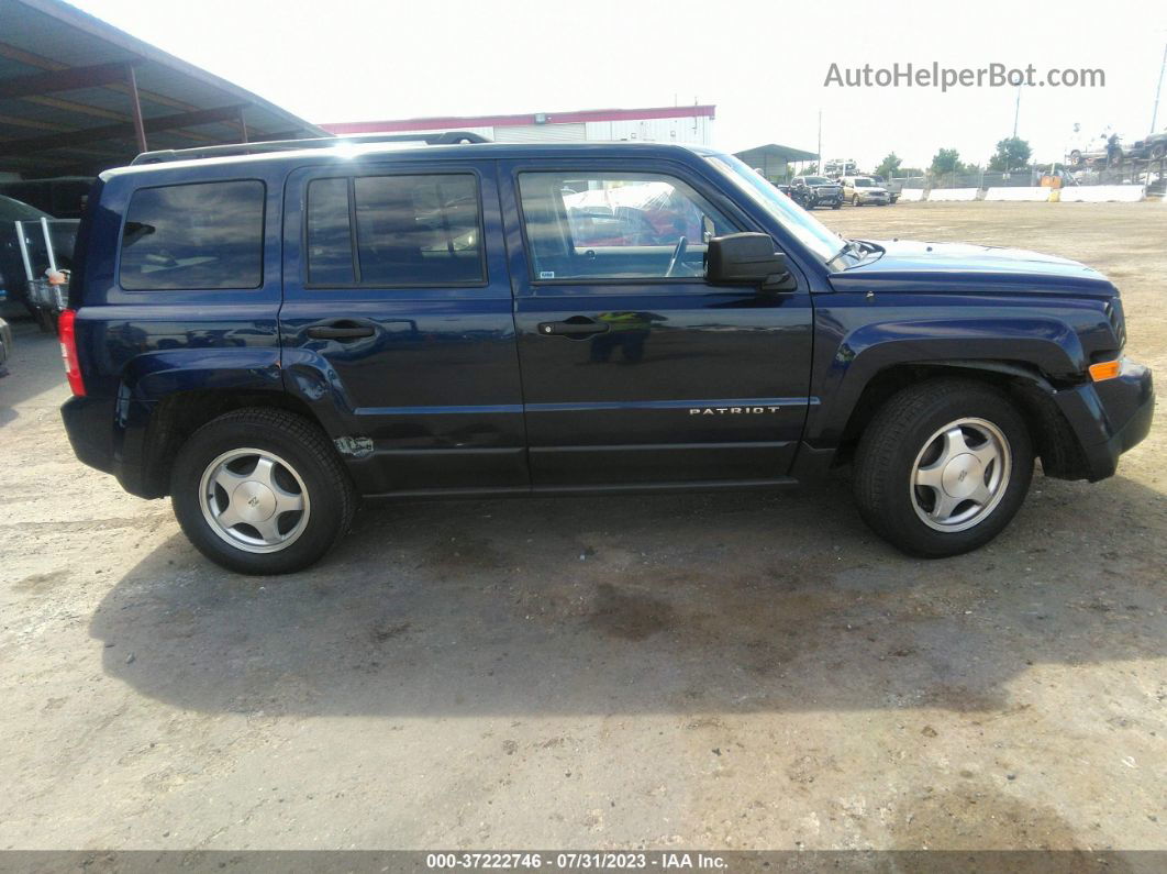 2014 Jeep Patriot Sport Blue vin: 1C4NJPBA7ED651661