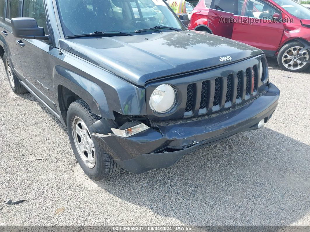 2014 Jeep Patriot Sport Gray vin: 1C4NJPBA7ED695143