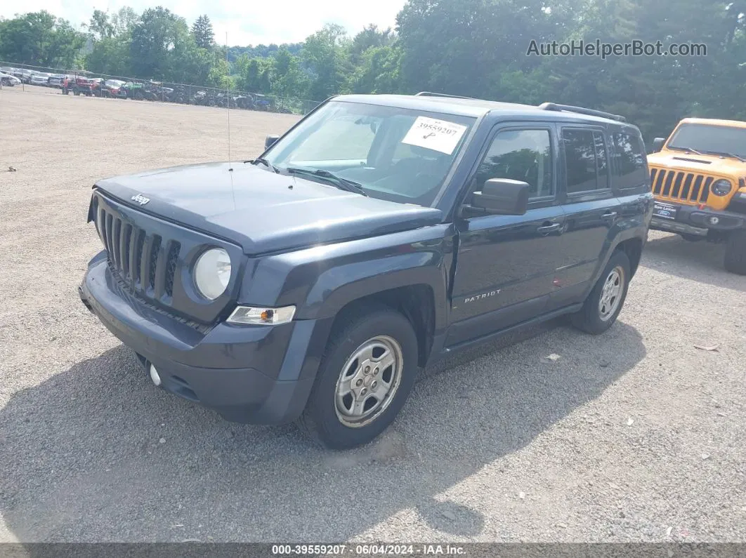 2014 Jeep Patriot Sport Gray vin: 1C4NJPBA7ED695143