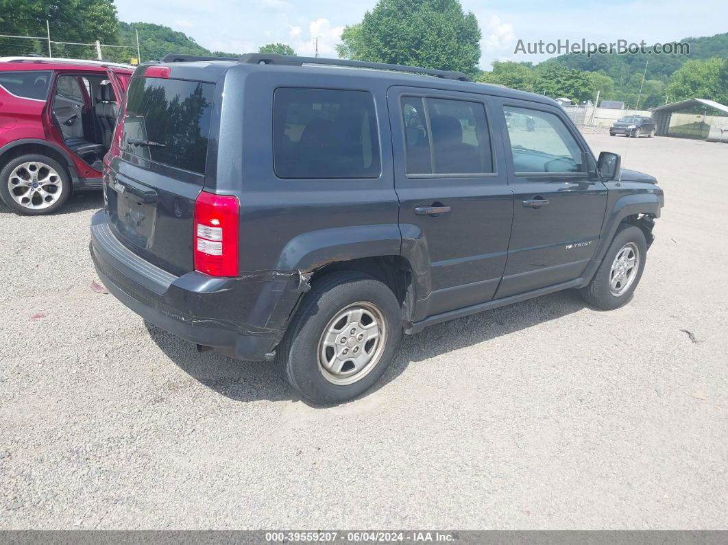 2014 Jeep Patriot Sport Gray vin: 1C4NJPBA7ED695143