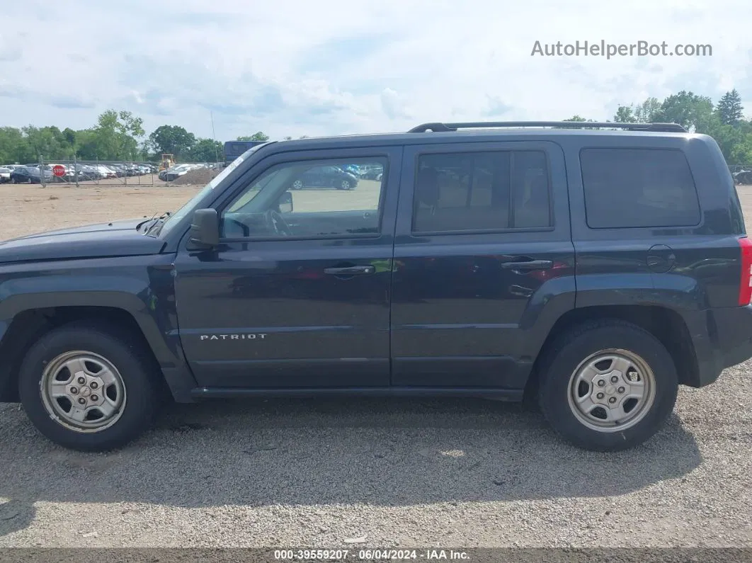 2014 Jeep Patriot Sport Серый vin: 1C4NJPBA7ED695143