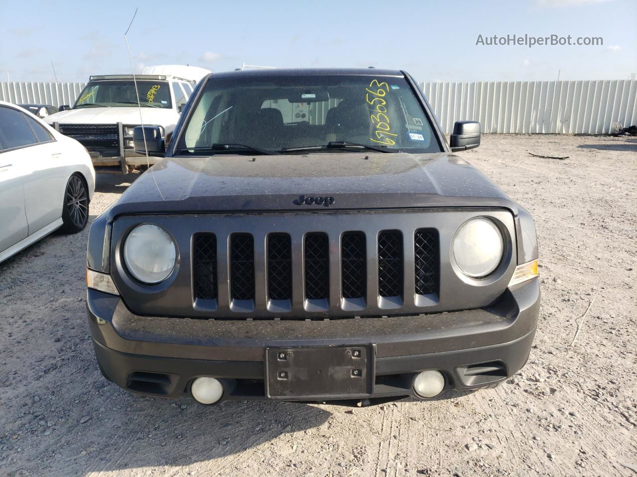 2014 Jeep Patriot Sport Gray vin: 1C4NJPBA7ED743305